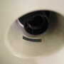 Vintage pendant lamp metal black 1960s 6