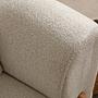 Lyke 3-seater armchair Cream 7