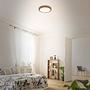 LED-Deckenleuchte Runa Braun 3