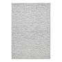 Wollteppich Trondheim IV Schurwolle Grau 80 x 150 cm 0