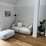 Sofia Sofa 2-seater incl. ottoman Beige 0