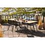 Garden Chair Branson Set of 4 Black 4