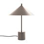 Kasa Tischleuchte Metall Beige 0