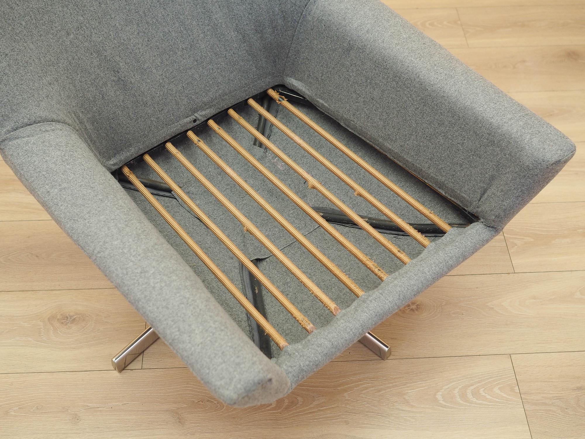 Swivel Chair Knoll 1960s Grey 11