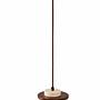 Duck Pendant Light Walnut Wood Travertine Brown 5