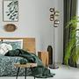 LED Floor Lamp Riha Type C 6-Light Colored Glass Iron 3