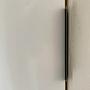 Cabinet door handle steel powder-coated black 2