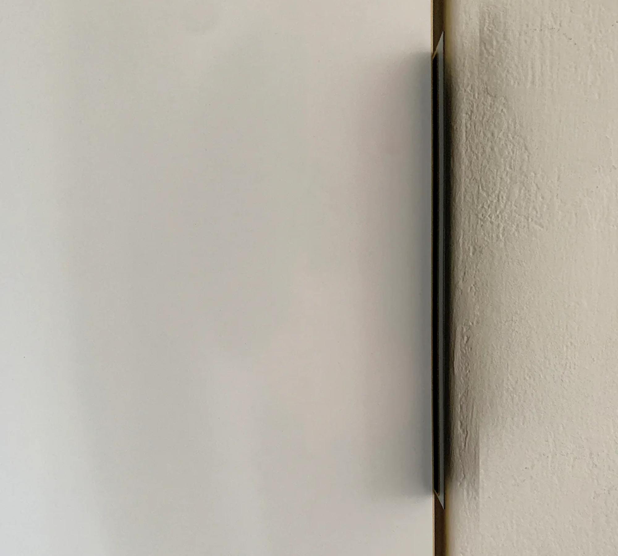 Cabinet door handle steel powder-coated black 2