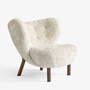 Little Petra Vb1 Sessel & Atd1 Pouf Weiß 1