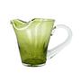 Glass bottle Olive green 1960s 0