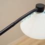 Stehlampe Metall Glas 1970er Jahre 5