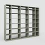Gryd Bücherregal Holz Grau 2