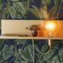 Multifunktionale Wandleuchte Gold 0