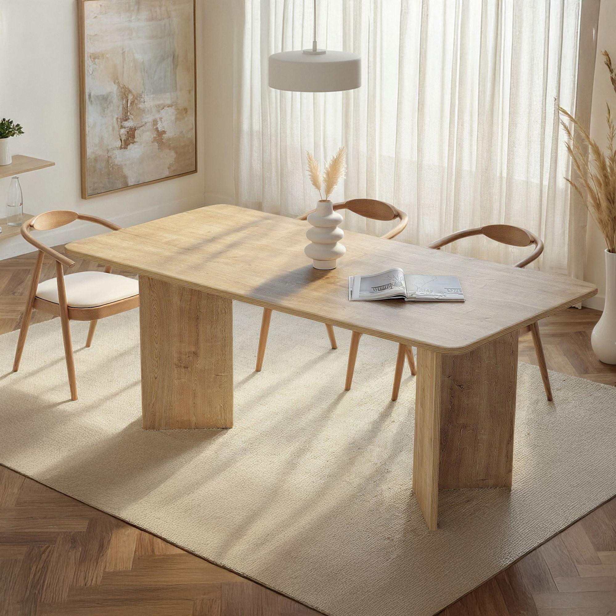 Linza Table Honey Oak 1