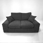 Flayr Sofa 2-Sitzer Textil Grau 0