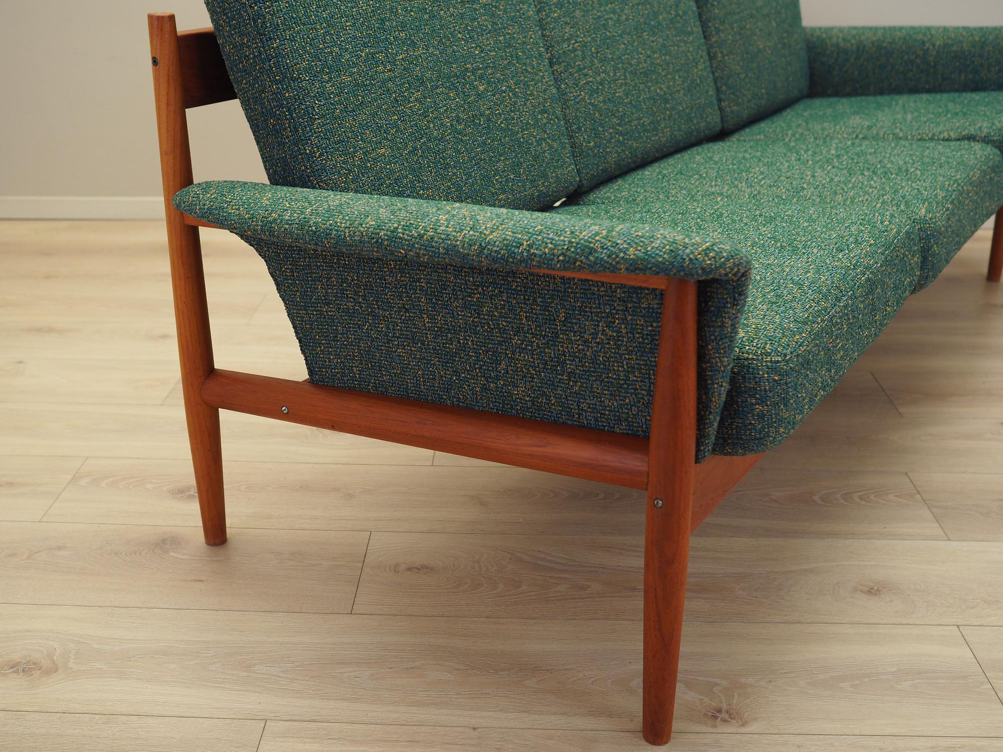 Wohnzimmer-Set Grün 1960er Jahre 10