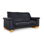 Paradise Sofa 2-Sitzer Leder Dunkelblau 8