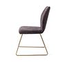 Ikata Dining chair Slide Almost Black 1