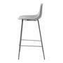 Bar stool plastic metal powder-coated 3