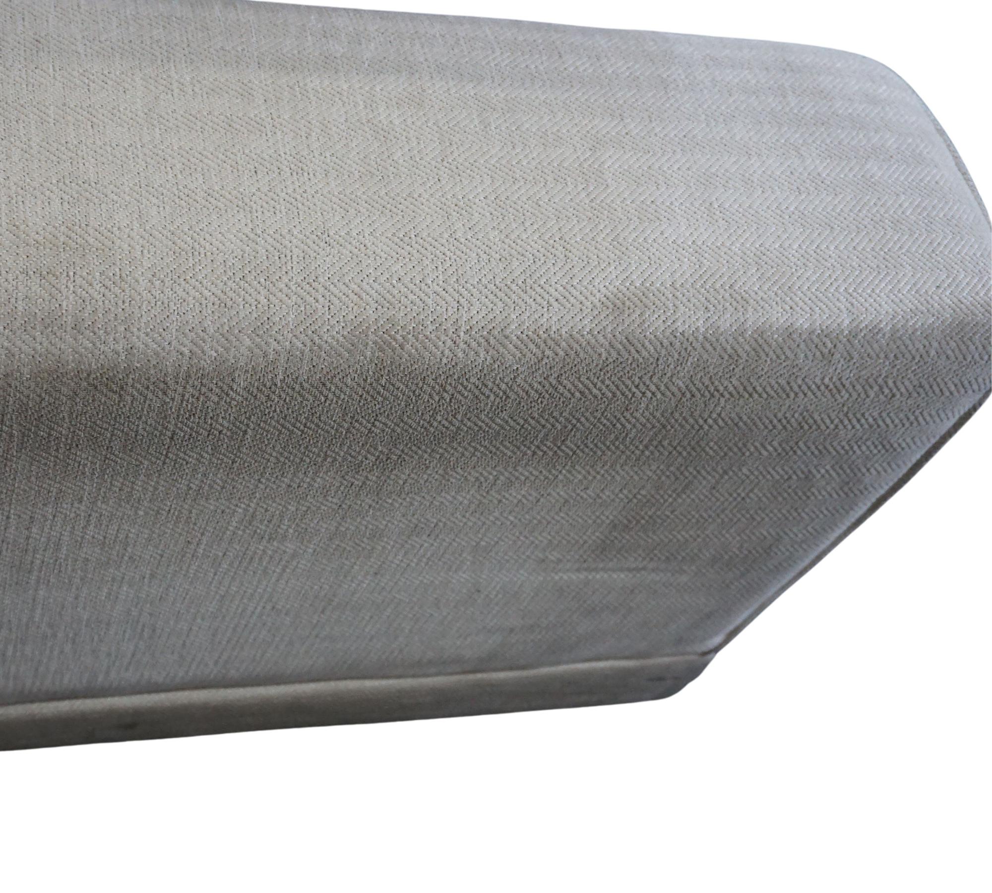 Modernes Sofa Récamiere Rechts Beige 9