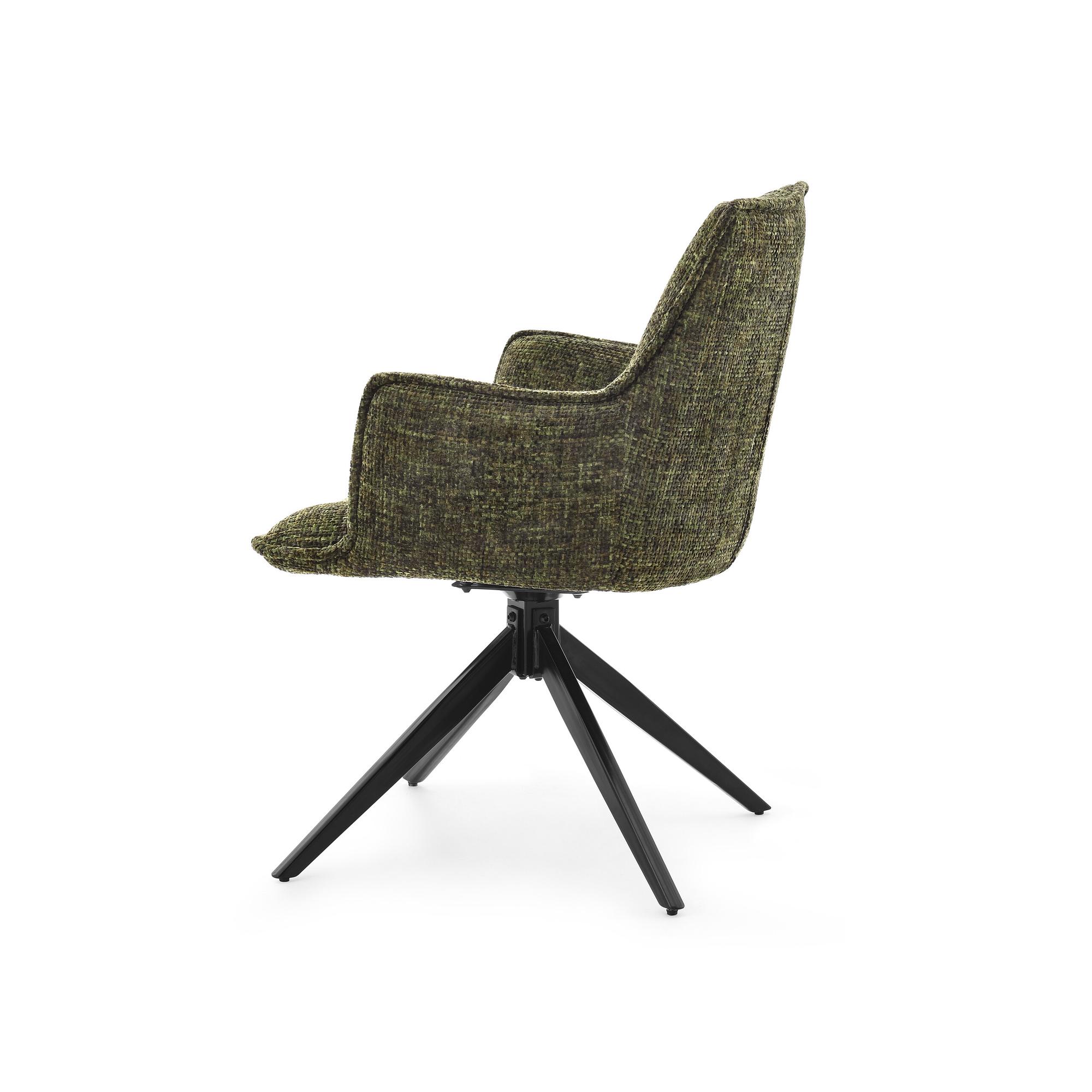 Tavaro Dining Chair Fabric Green 9
