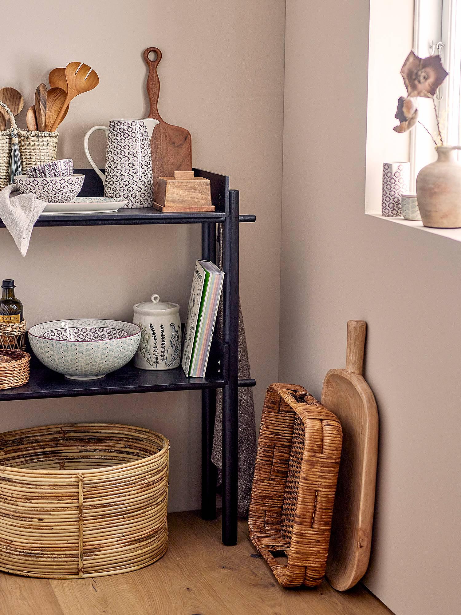 Servierschüssel Maya Keramik Weiß / Grün 2