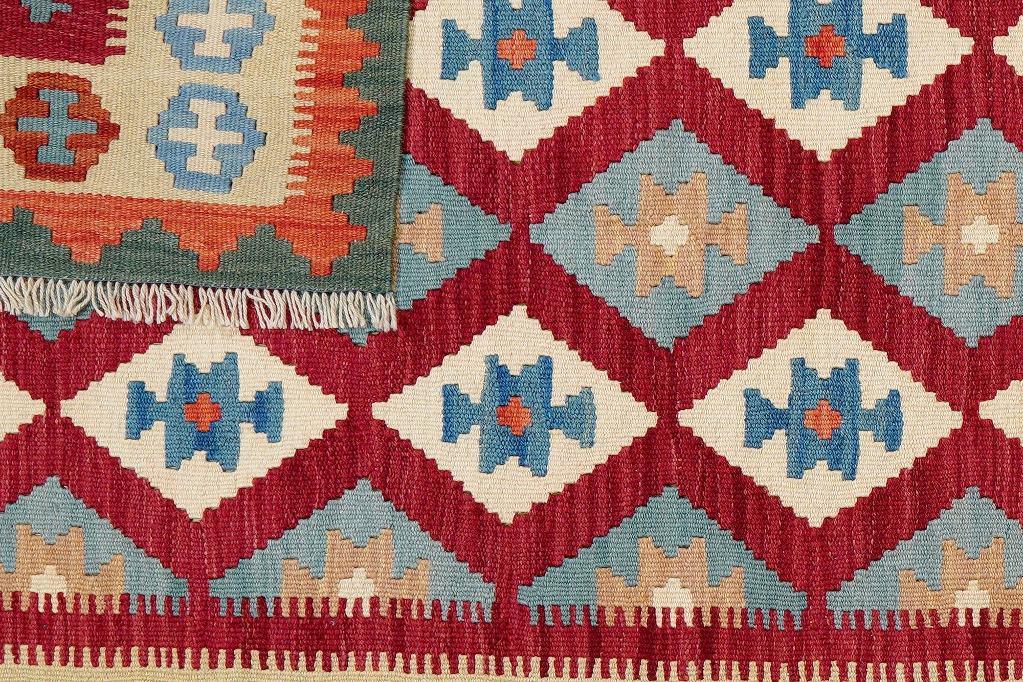 Kilim Gashgai Teppich Mehrfarbig 4