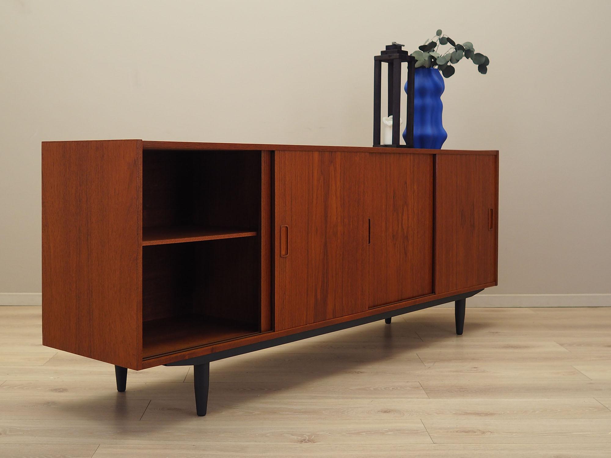 Sideboard Teak wood 1970s 7
