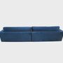 Douglas Sofa 4-Sitzer Velour Lux Petro 6