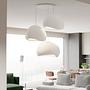3-Flammig Wabi Sabi Claylights Pendelleuchte Weiß 2