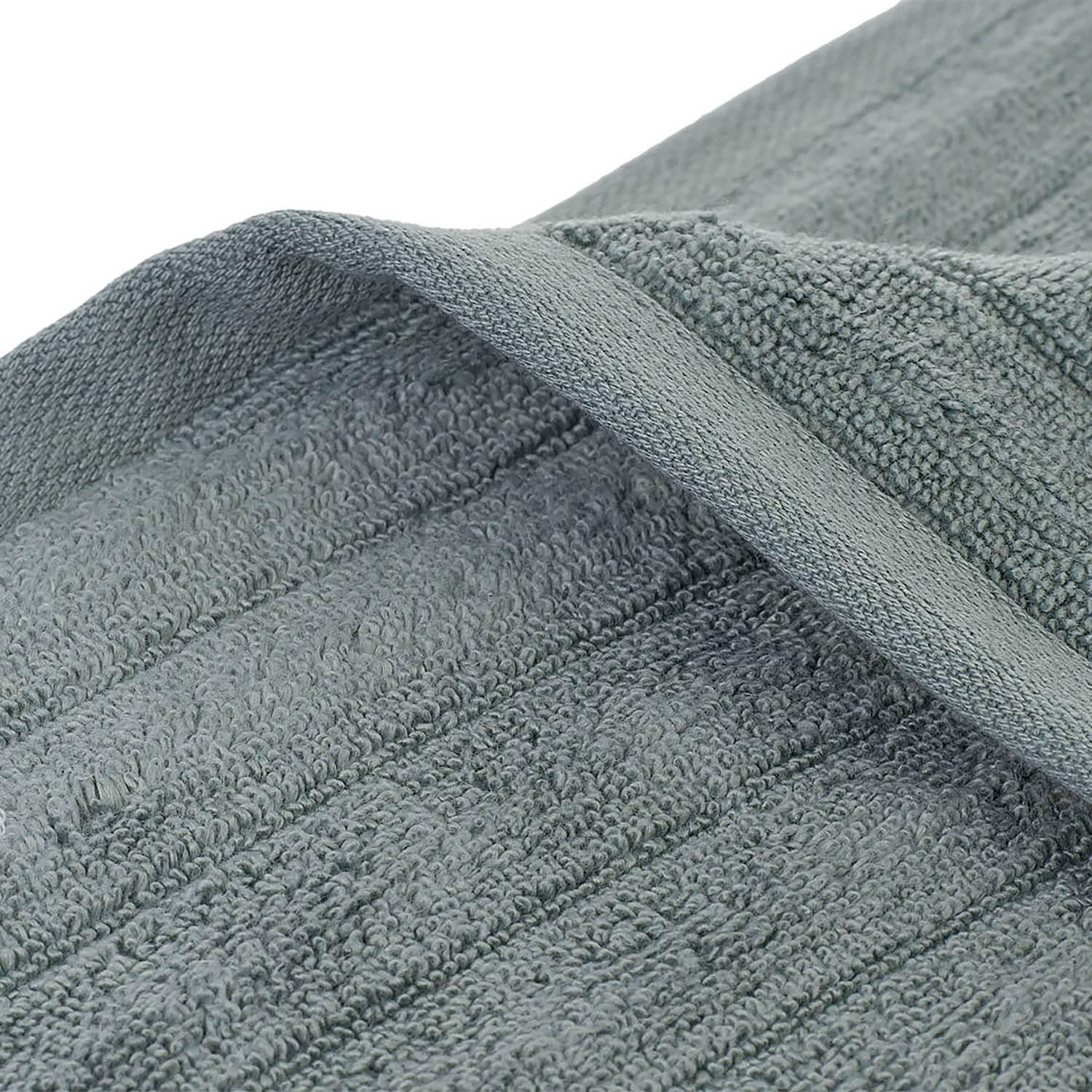 Milan Shower Towel Bamboo Cotton Green 70x140cm  3