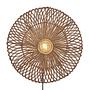 Zanzibar Wandleuchte Rattan Beige 1