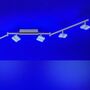 LED Deckenleuchte 6-flammig Eisen Kunststoff Silber 5