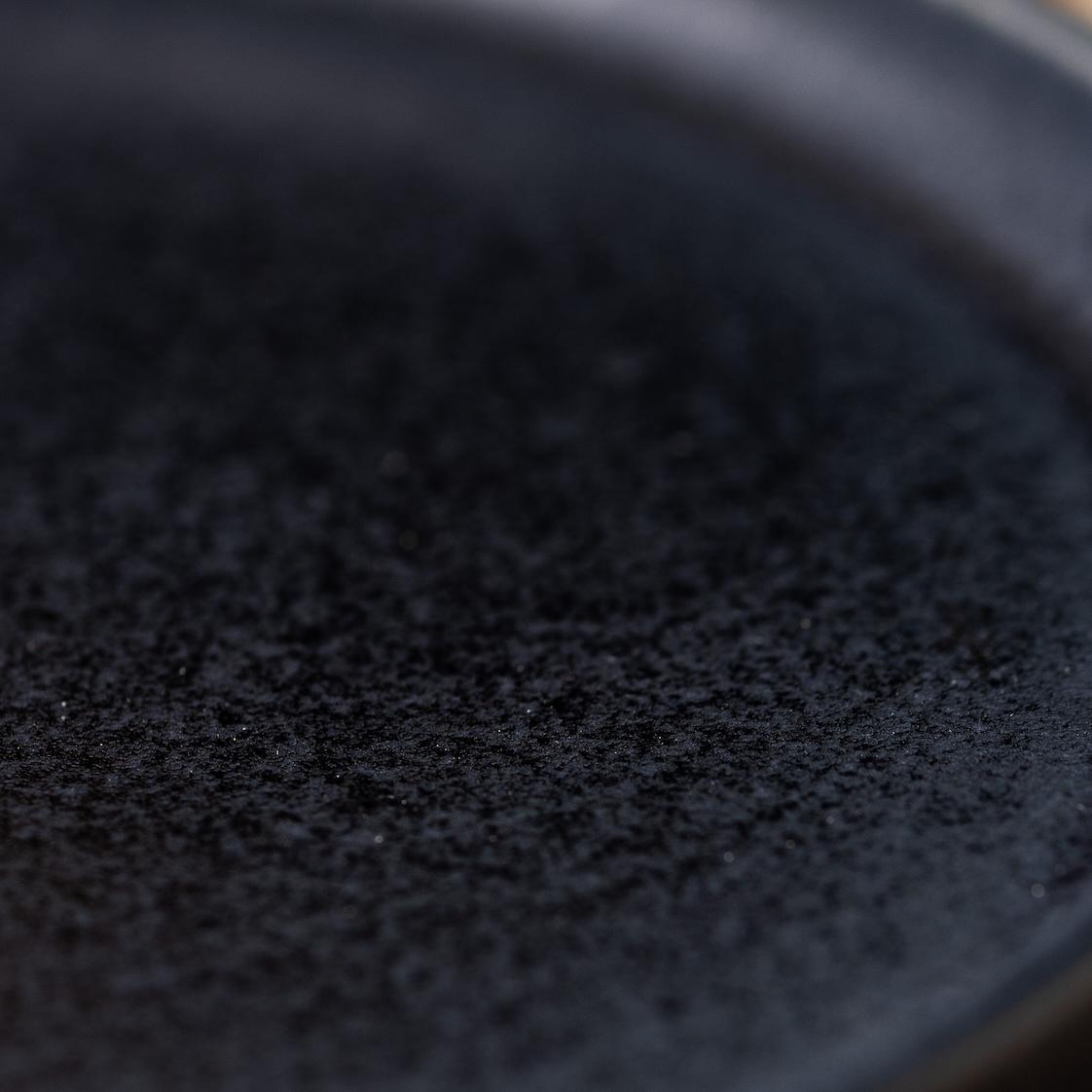 2x Speiseteller Keramik Midnight Blue 26,5 cm 4