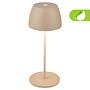 LED Rechargeable Table Lamp Serina Mini Type A Beige 4