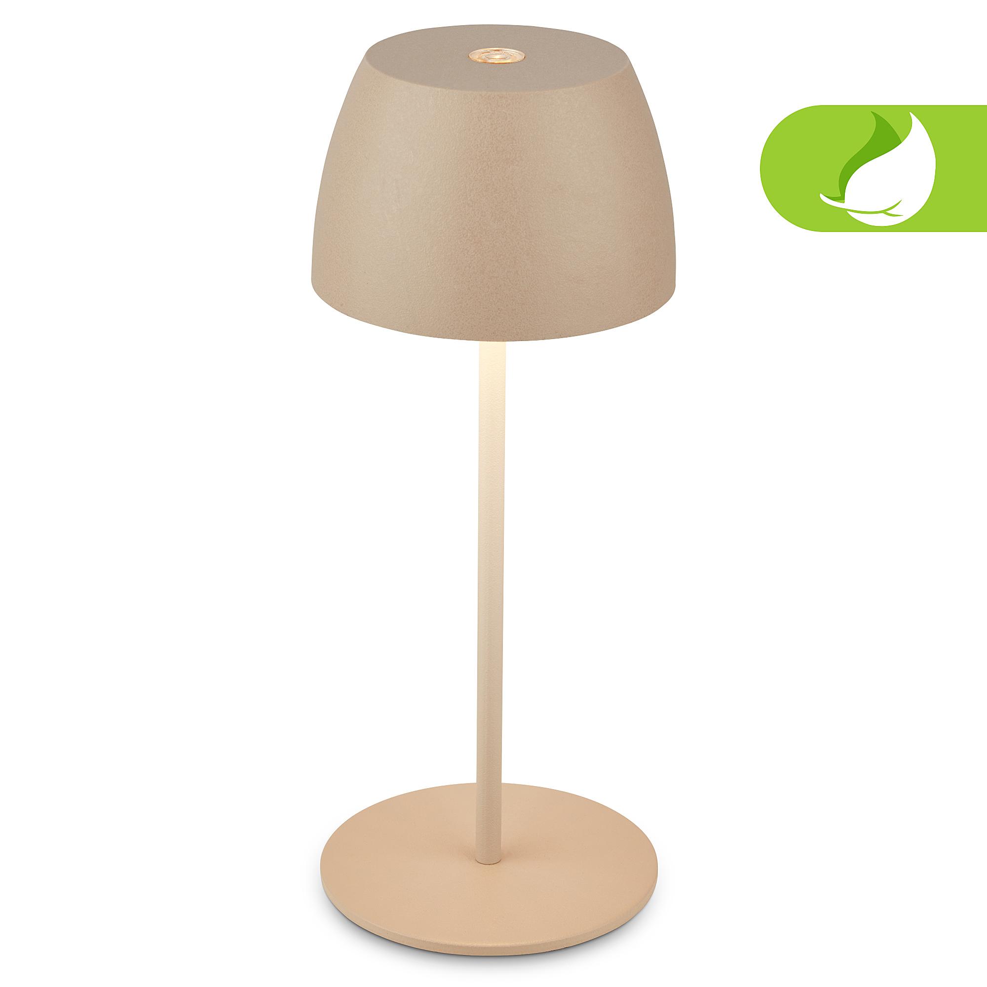 LED Akku Tischleuchte Serina Mini Typ A Beige 4