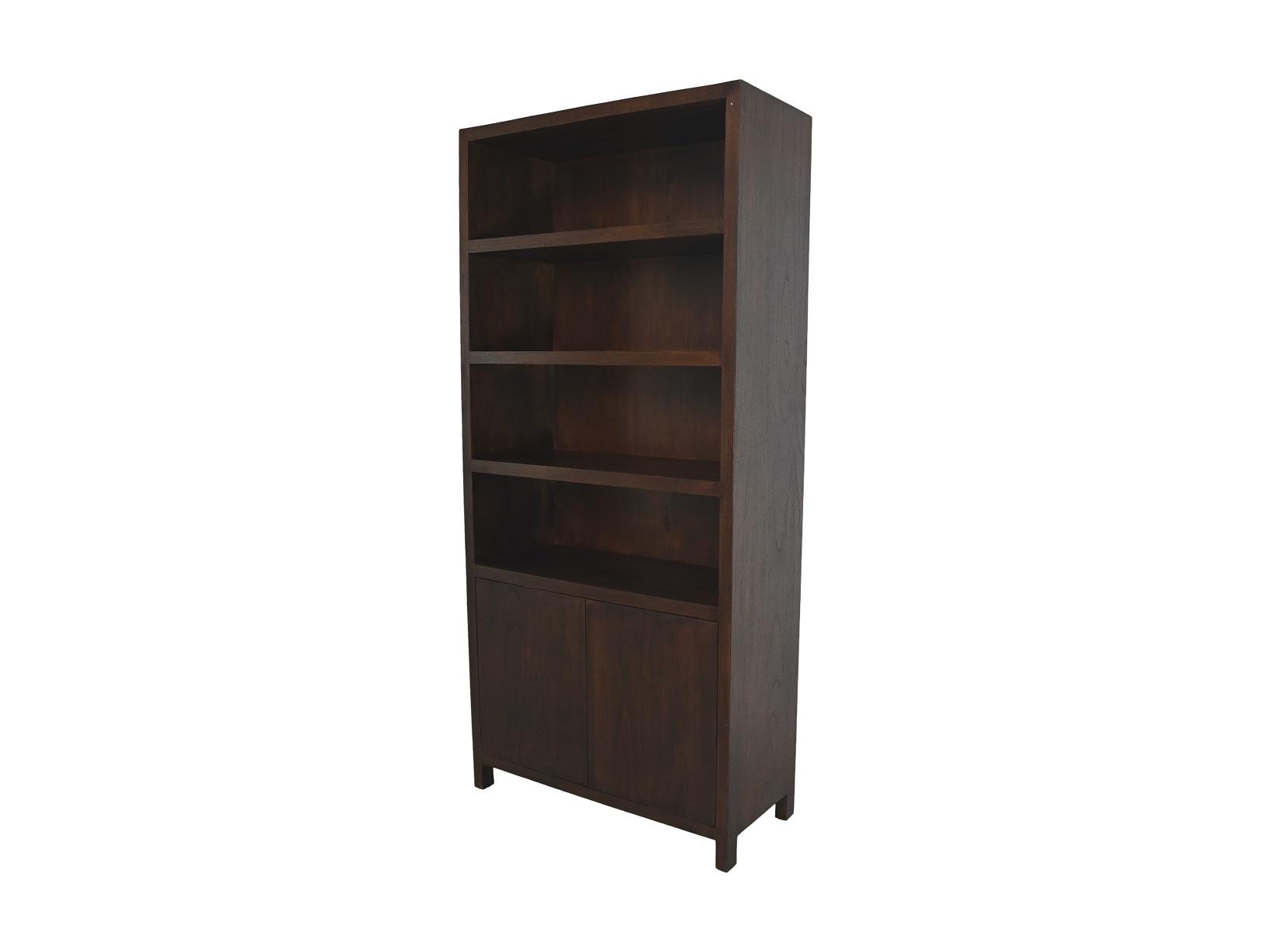 Wandregal Teakholzfurnier Braun 3