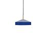 Lampada a sospensione Hatto in metallo blu 0