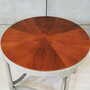 Vintage Couchtisch Holz Grau 1940er Jahre 4