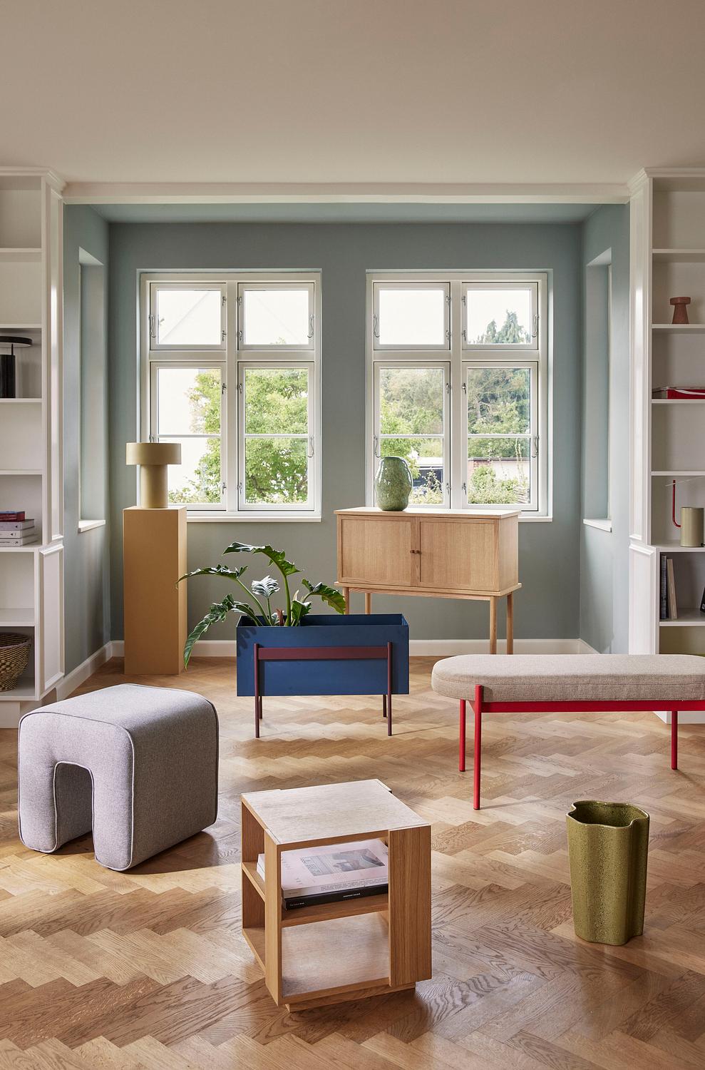 Sculpture Pouf Grau 2