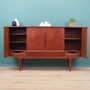 Vintage Highboard Holz Braun 1960er Jahre 3