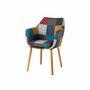 Armchair Webbing Patchwork Multicolor 1