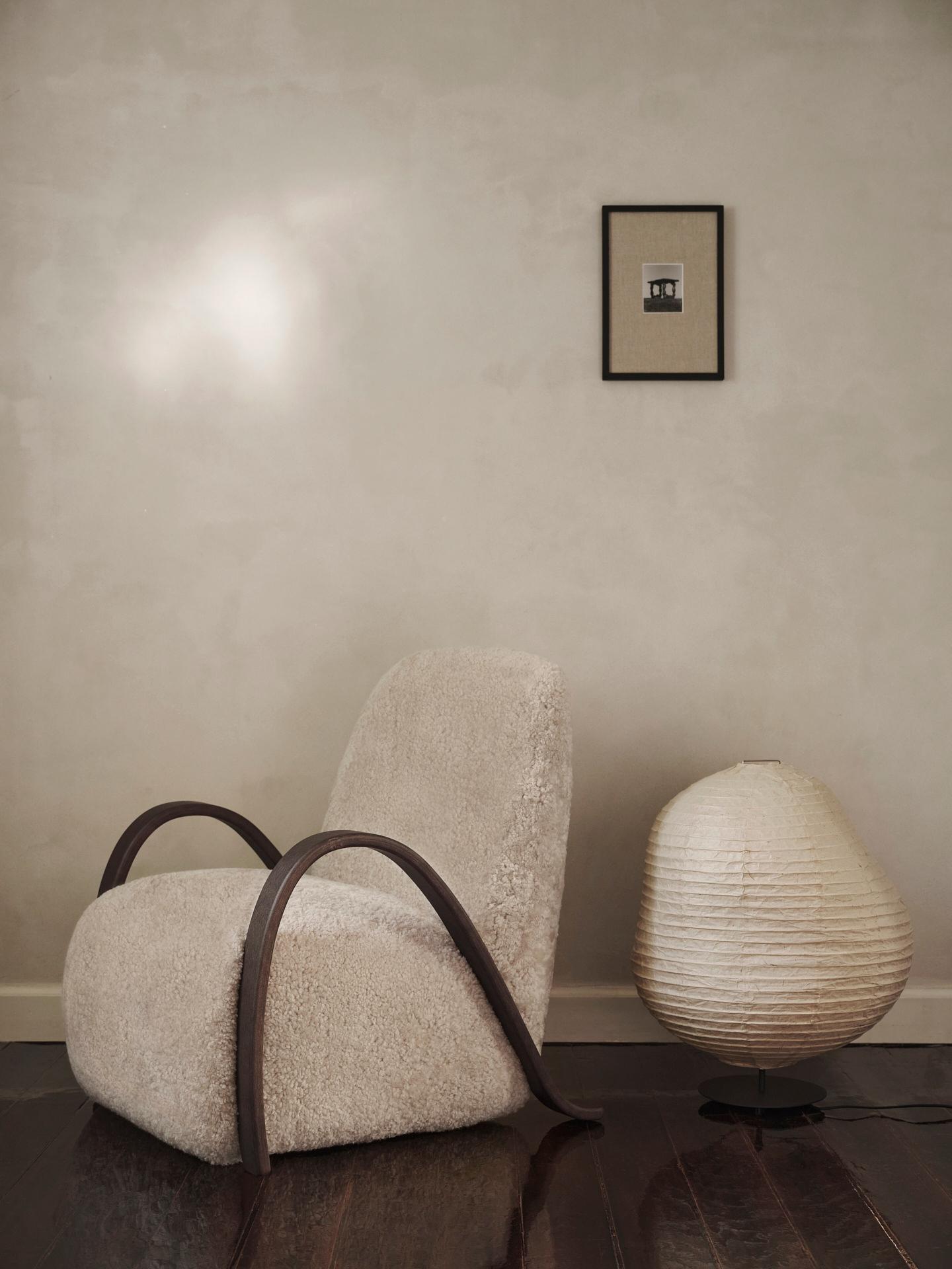 Kurbis Stehleuchte / Tischleuchte Beige 3