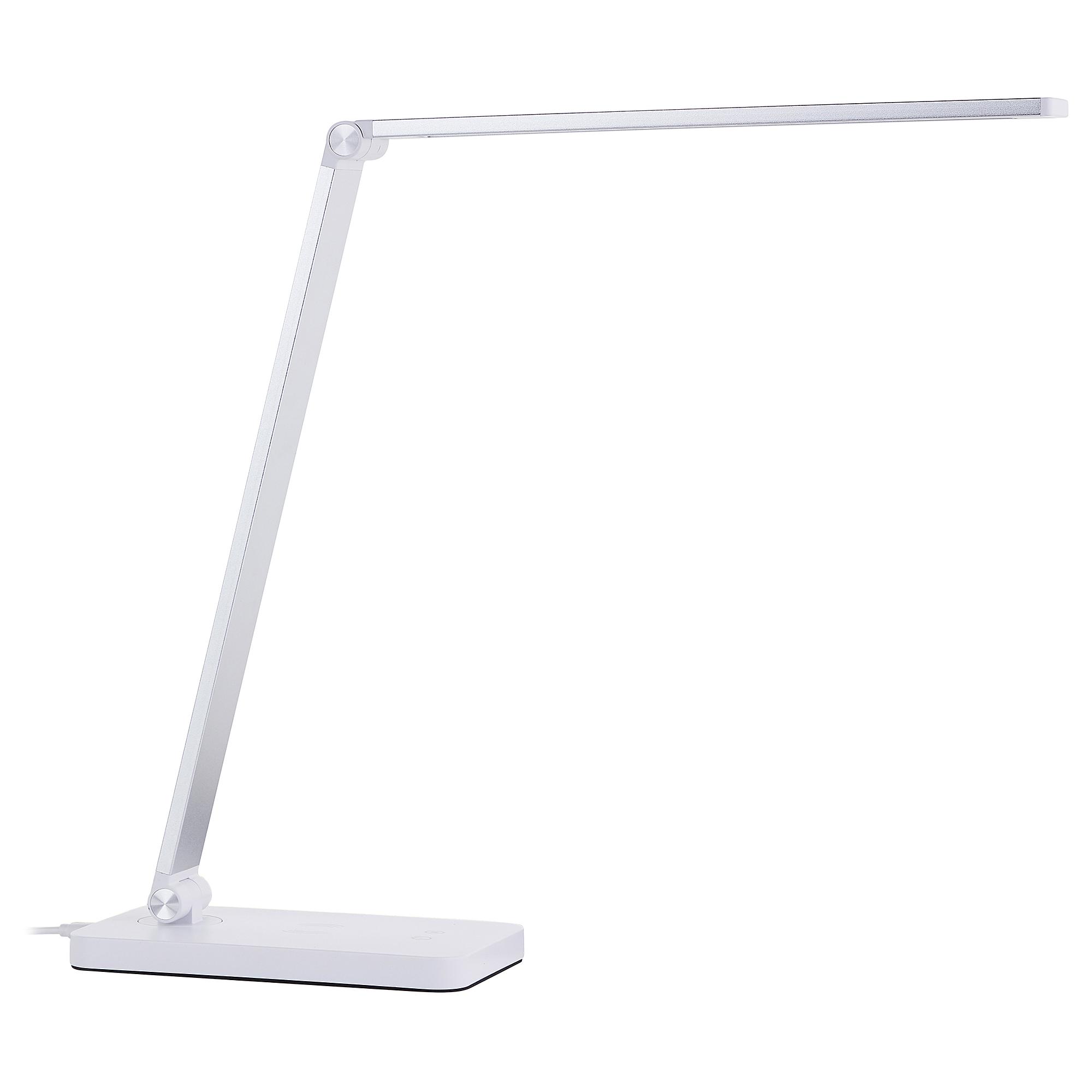 LED-Schreibtischlampe Florence Eisen Kunststoff Weiß 2