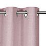 Eyelet Curtain Ausri Polyester Pink 4
