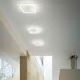 LED Deckenleuchte 1-flammig Aluminium Weiß 1