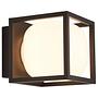 Athens LED-Wandleuchte Aluminium Schwarz 1-flammig 1