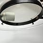 Deckenlampe Milchglas Plexiglas 1980er Jahre 8