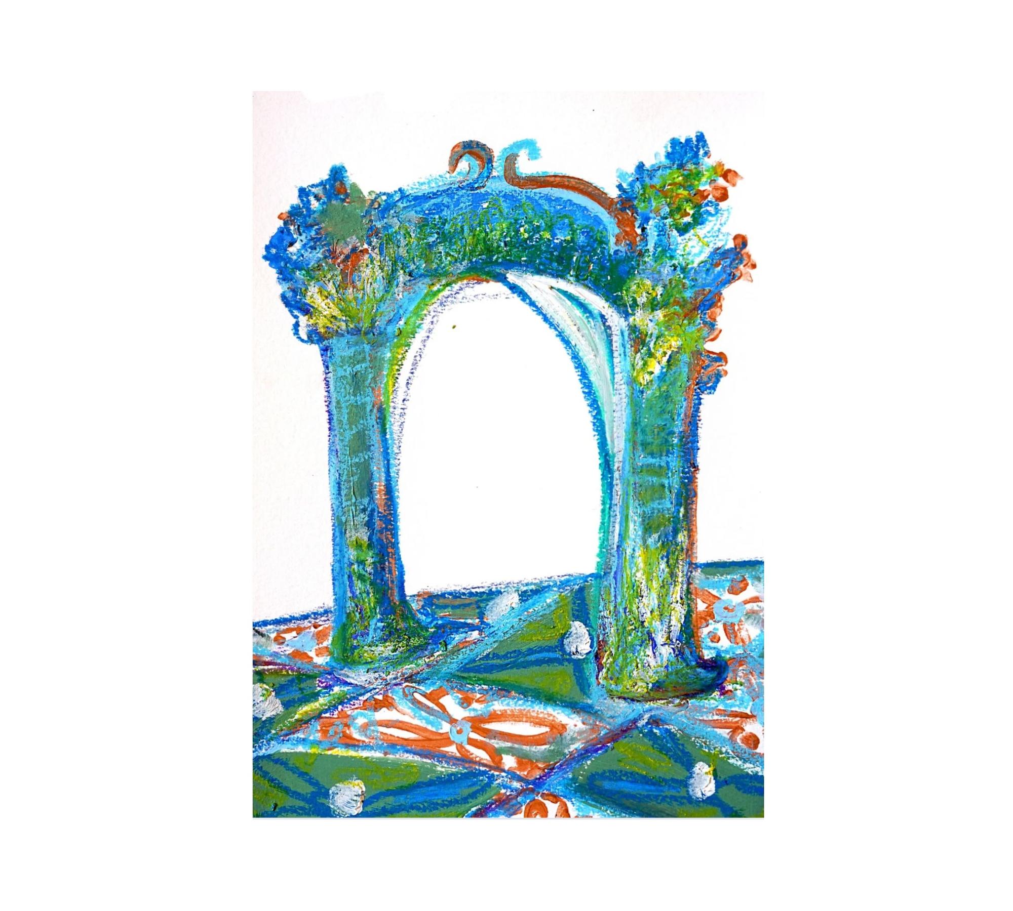 El Umbral Art Print Multicolored 1