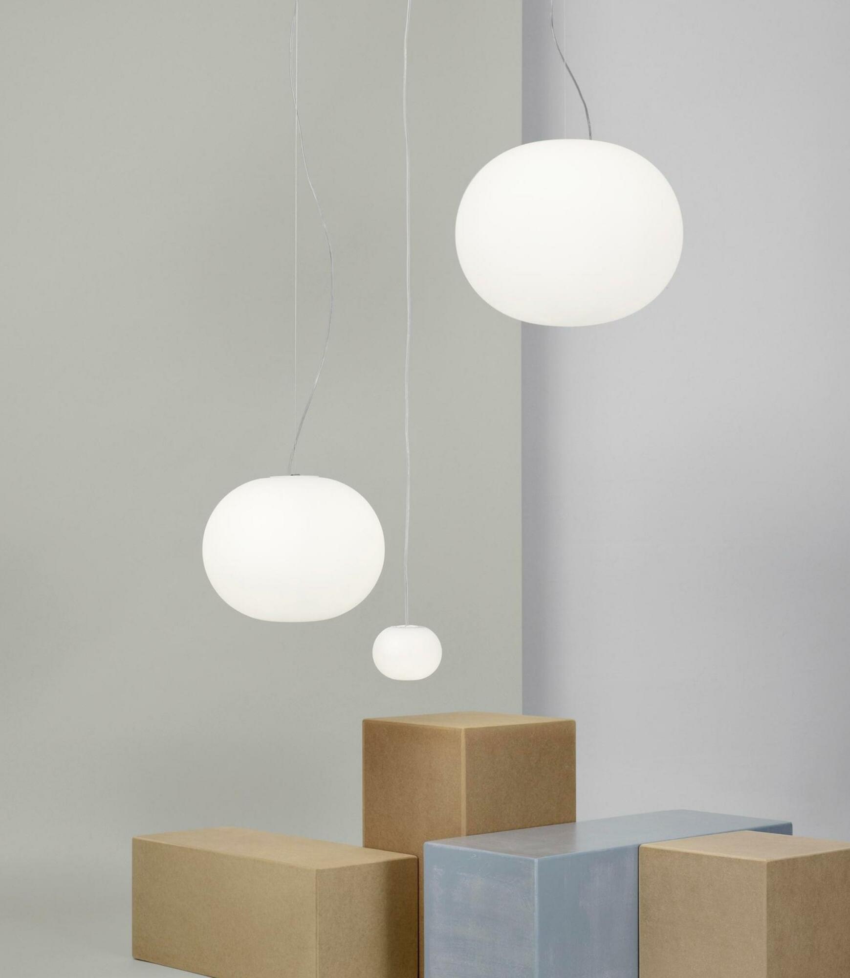 Glo Ball S2 Pendelleuchte Weiß 8